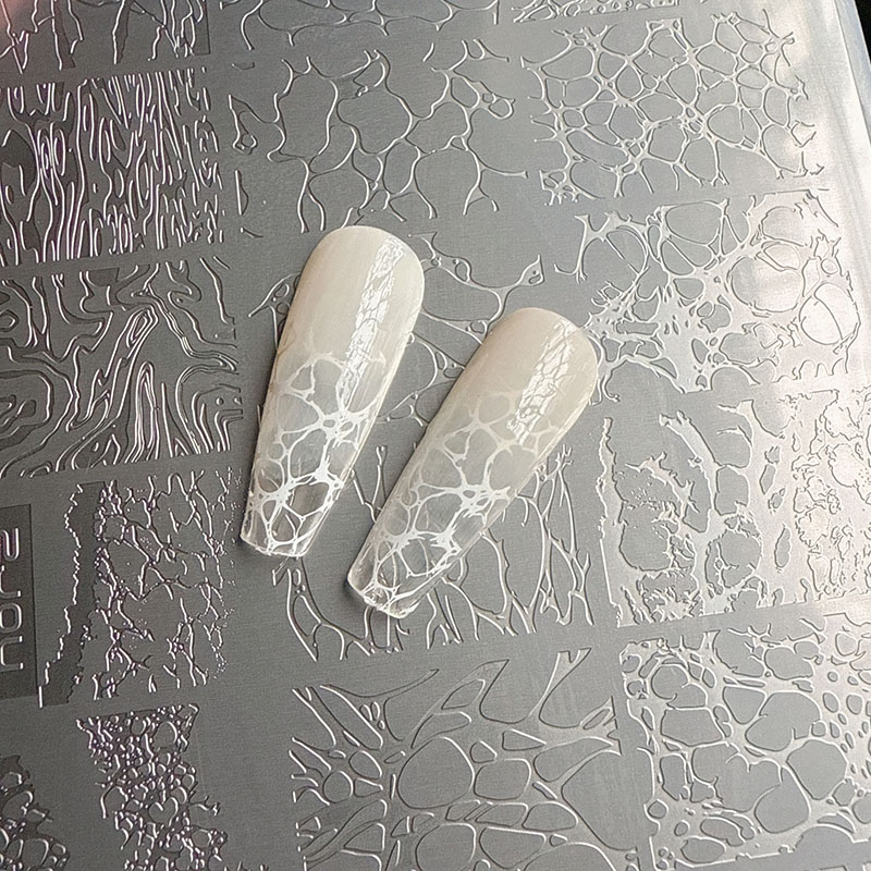 Nail Art Stamping Kit - XMQ 네일 아트 스탬핑 플레이트 버블