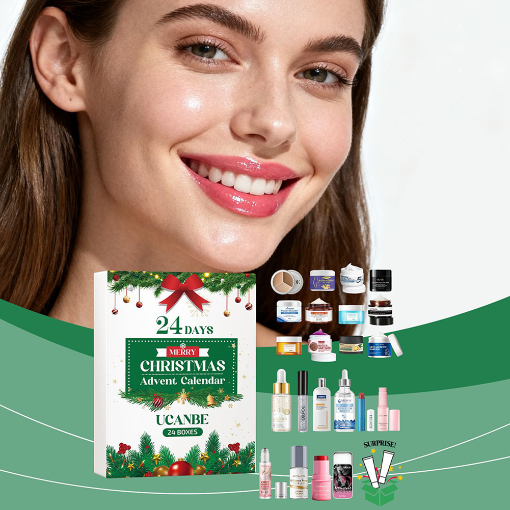 Beauty Makeup Advent Calendar - 크리스마스 뷰티 강림절 달력 스킨케어 세트