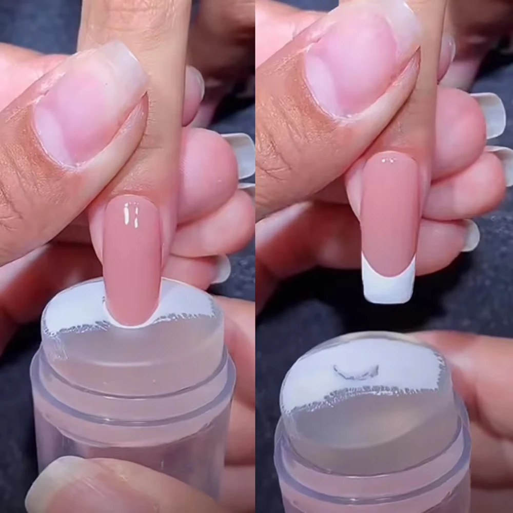 Nail Art Stamping Kit - 네일 스탬퍼 젤리 실리콘 프린팅 네일