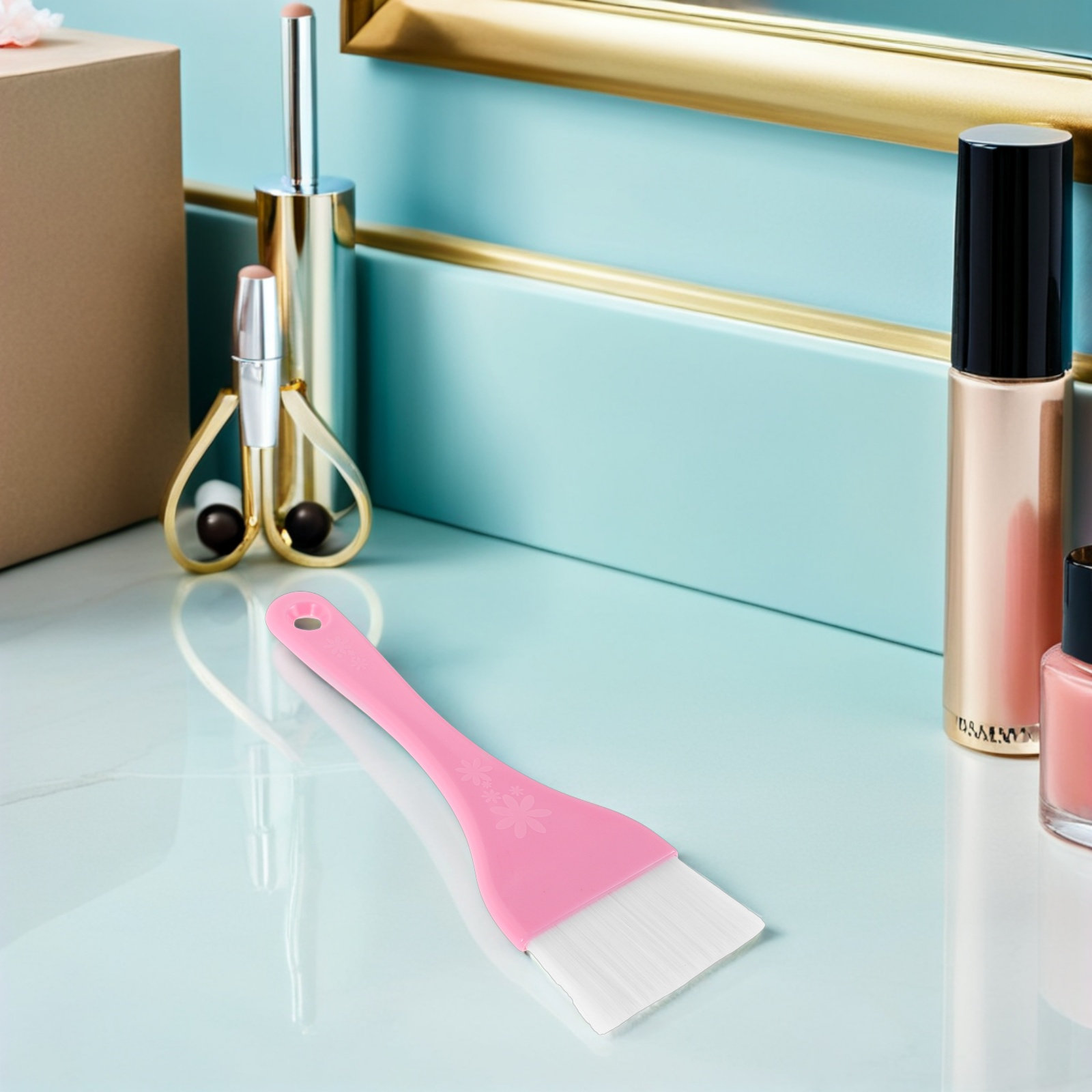 Beauty Makeup Brushes - 4개입 페이셜 마스크 어플리케이터 부드러운 대형