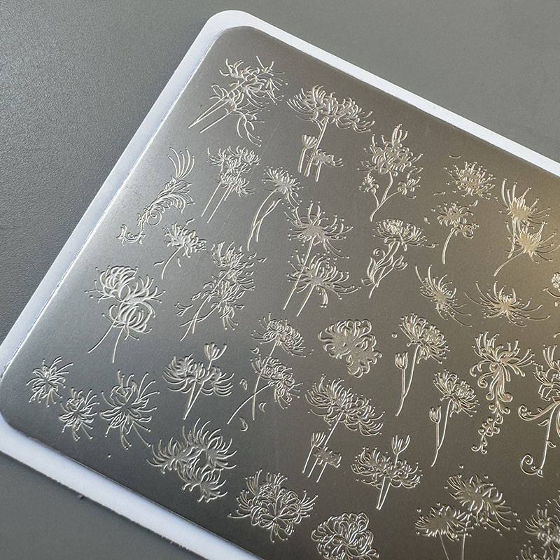 Nail Art Stamping Kit - XMQ 네일 아트 스탬핑 플레이트 로즈