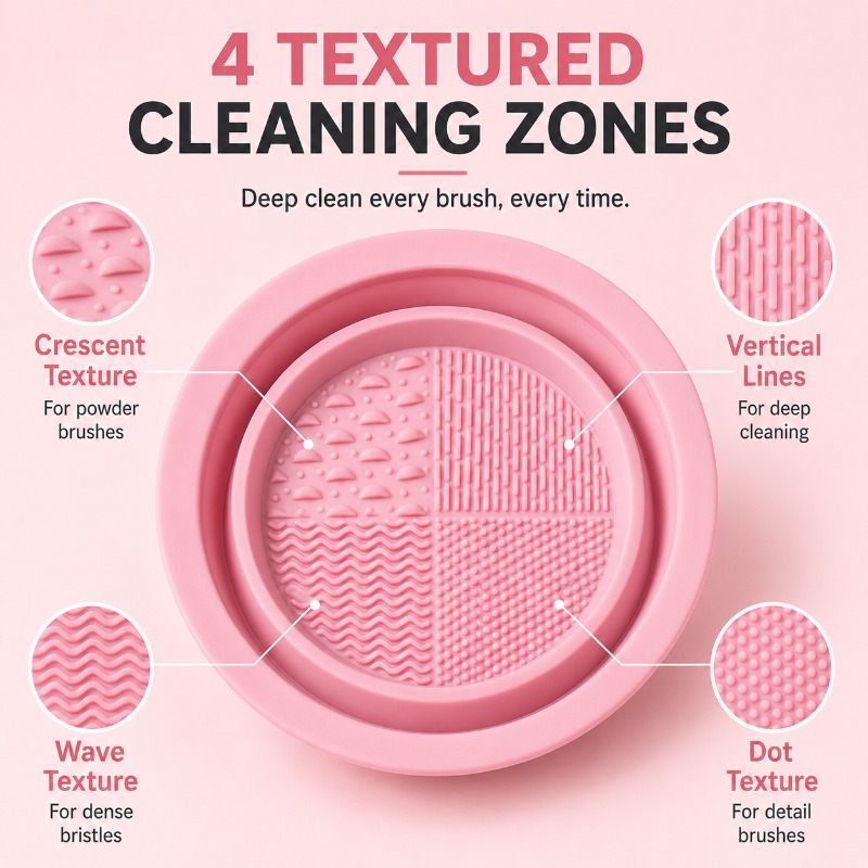 2-in-1 실리콘 메이크업 브러쉬 세척 볼(건조 바구 - Beauty Makeup Brushes 리뷰 및 가격
