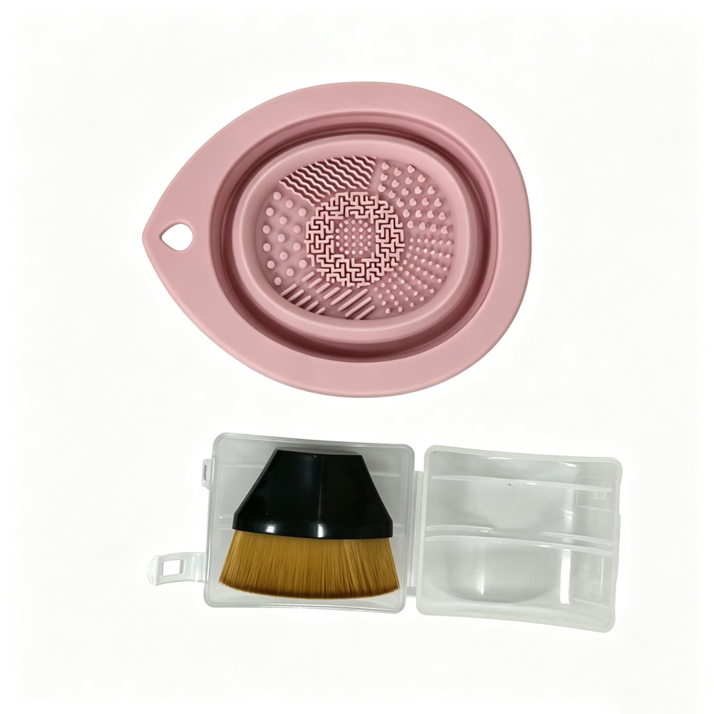 vvocci 노트레이스 파운데이션 브러쉬 클리닝 볼 세 - Makeup Brush Set 리뷰 및 가격