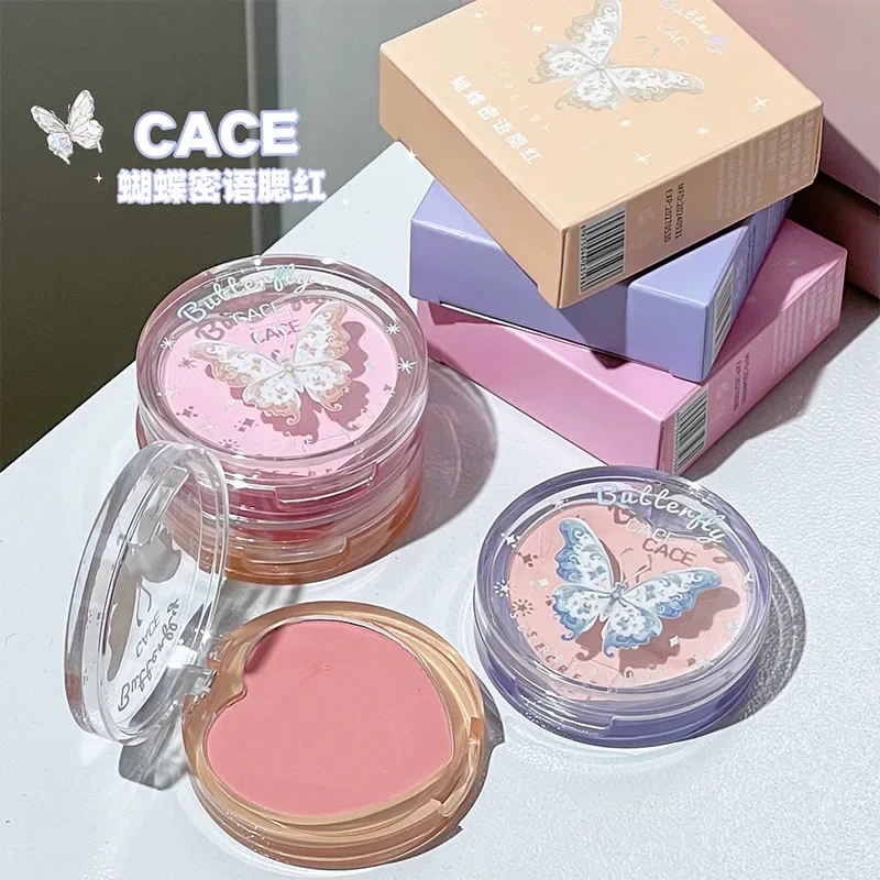 로맨틱 버터플라이 3색 블러쉬 팔레트 치크 파우더 매트 - Beauty Makeup Looks 리뷰 및 가격