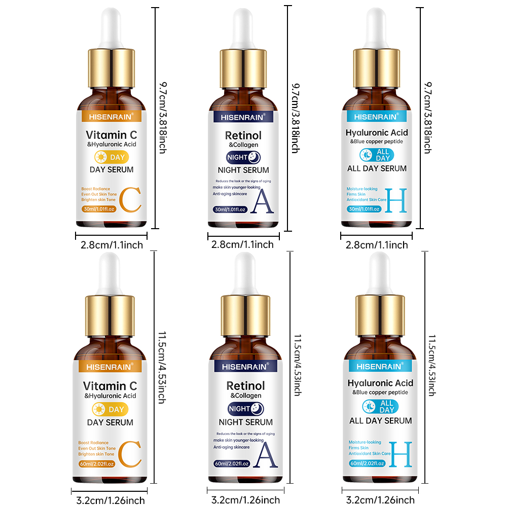 하이센레인 비타민 C + 레티놀 + 히알루론산 세럼 듀 - Vitamin C Serum Face 리뷰 및 가격