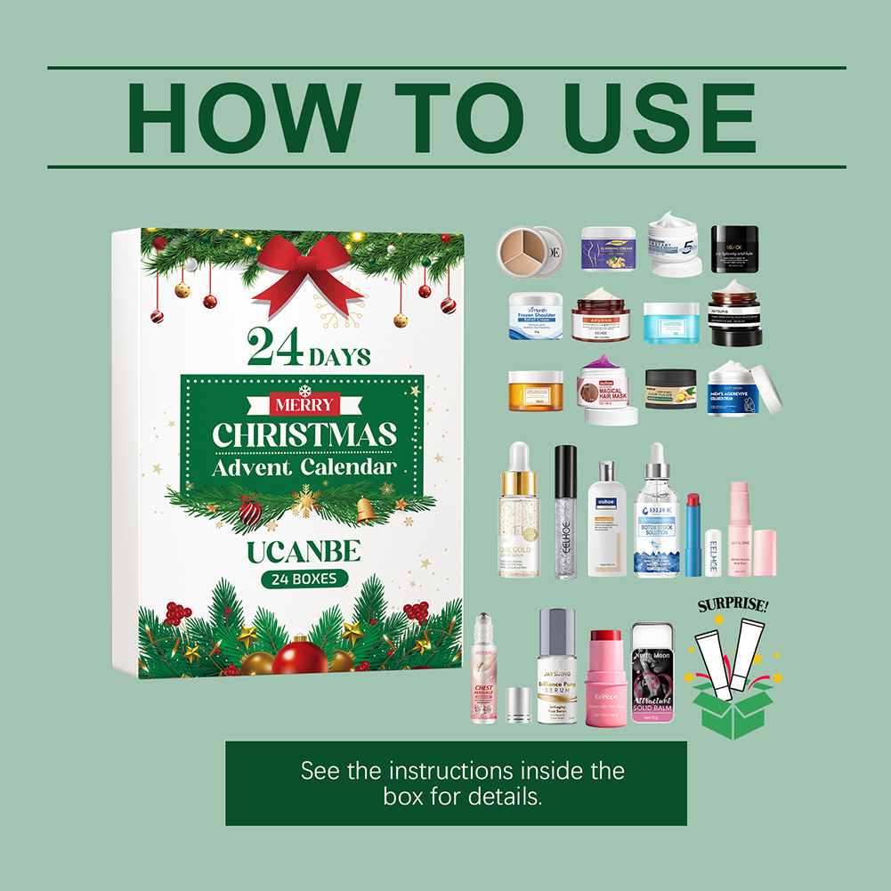 크리스마스 뷰티 박스 뷰티 스킨케어 출현 달력 성인 여 - Beauty Makeup Advent Calendar 리뷰 및 가격