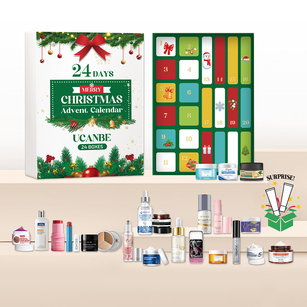 크리스마스 뷰티 박스 뷰티 스킨케어 출현 달력 성인 여 - Beauty Makeup Advent Calendar 리뷰 및 가격