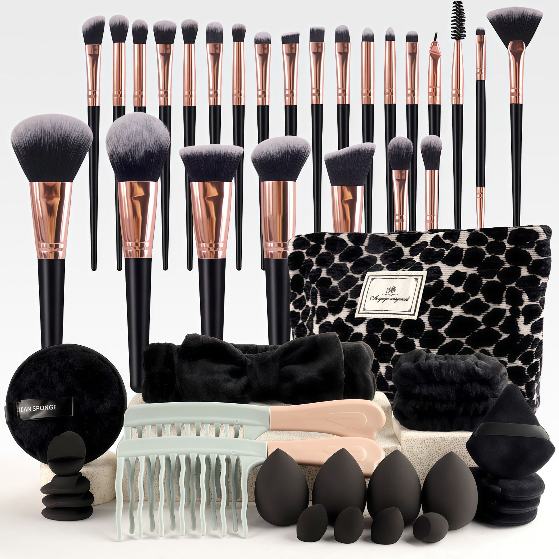 메이크업 브러쉬 세트 시크 향수 스타일 뷰티 도구 키트 - Beauty Makeup Brushes 리뷰 및 가격