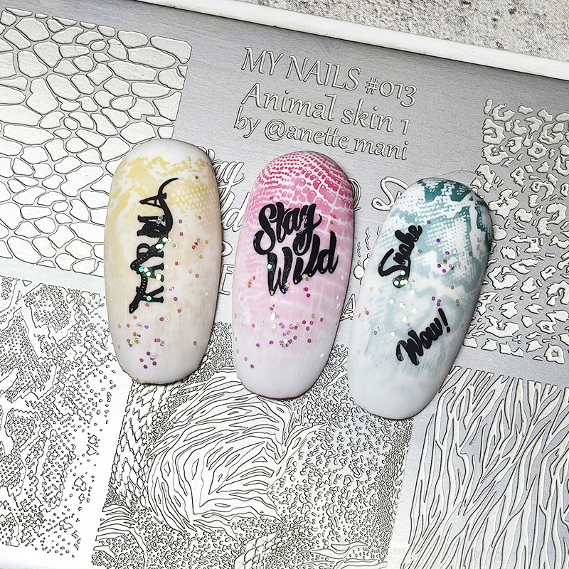 XMQ 네일 아트 스탬핑 플레이트, 스네이크 스킨 디자 - Nail Art Stamping Kit 리뷰 및 가격