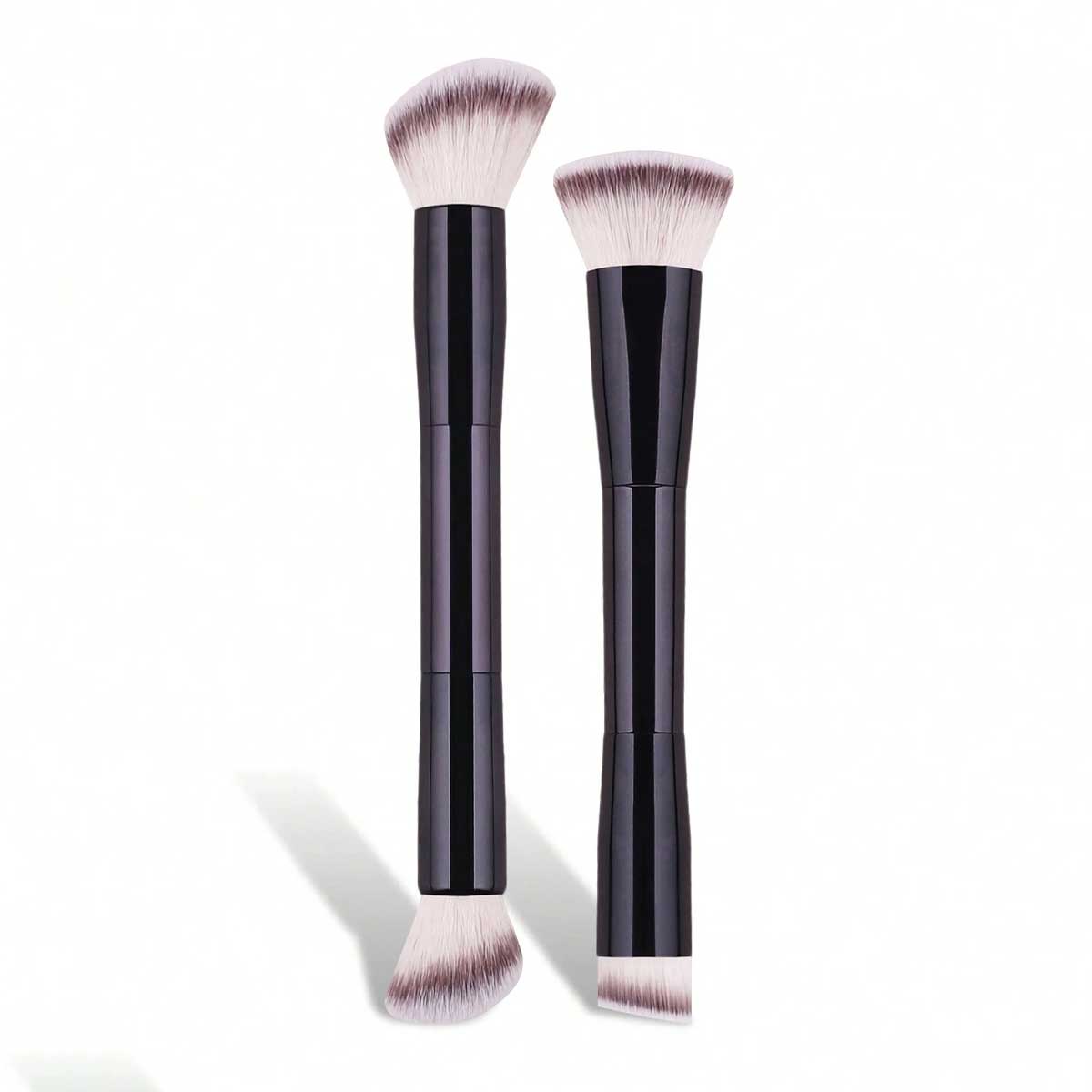 휴대용 여행용 듀얼 헤드 메이크업 브러쉬 2PCS 소프 - Makeup Beauty Ro 리뷰 및 가격
