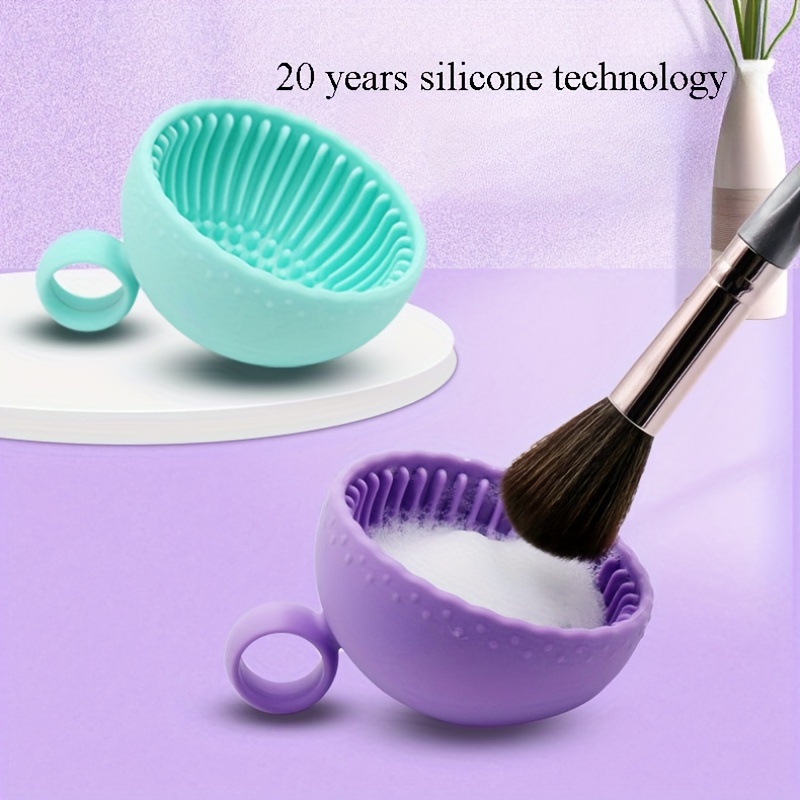 페이셜 메이크업 볼 실리콘 파우더 퍼프 클리닝 볼 메이 - Beauty Makeup Brushes 리뷰 및 가격