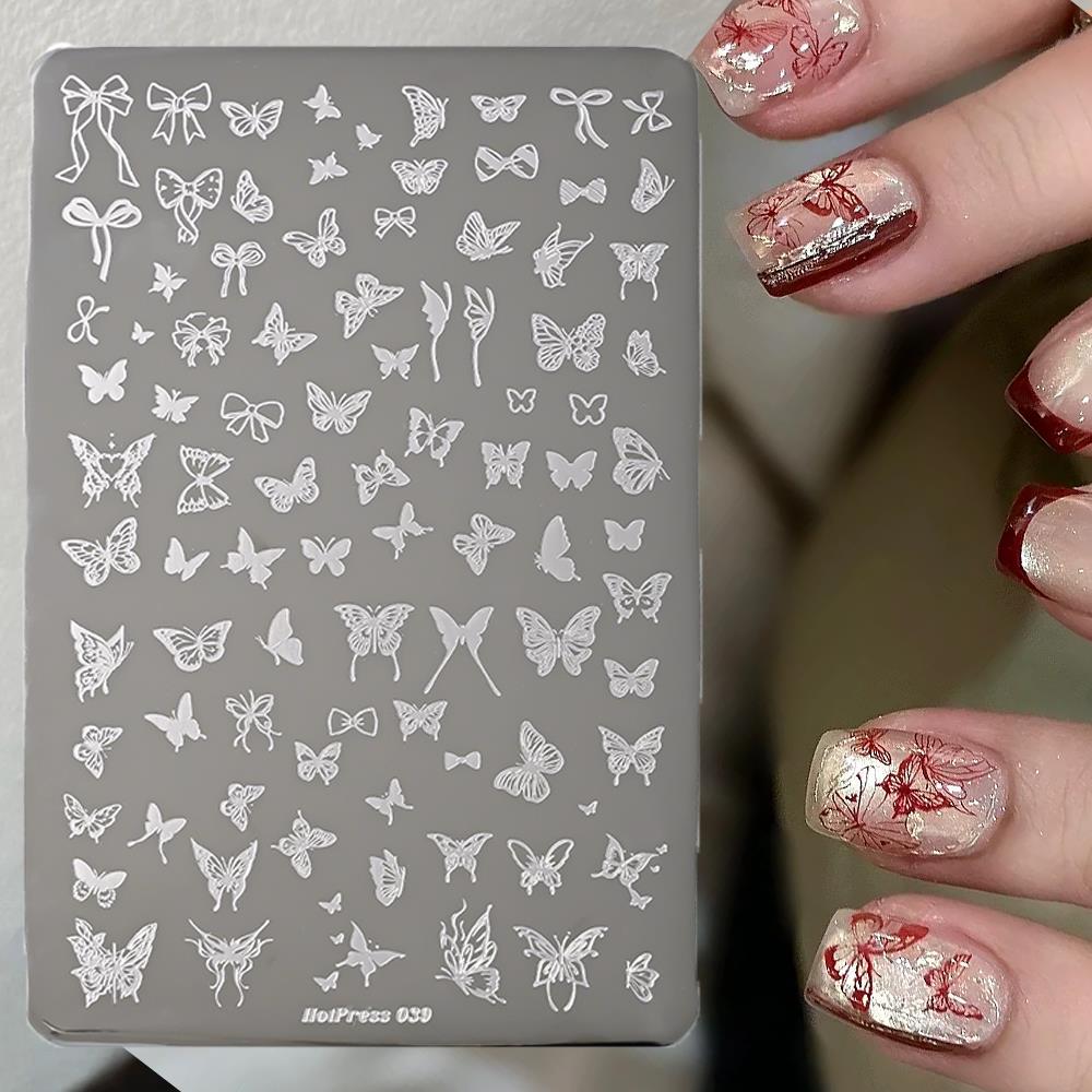 1Pcs 섹시한 레오파드 프린트 네일 스탬핑 플레이트  - Nail Art Stamping Kit 리뷰 및 가격