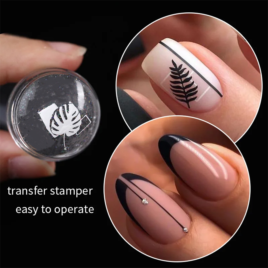 네일 스탬프 플레이트 퓨어 클리어 젤리 네일 아트 스탬 - Nail Art Stamping Kit 리뷰 및 가격