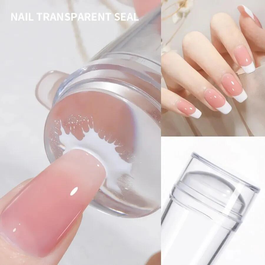 네일 스탬프 플레이트 퓨어 클리어 젤리 네일 아트 스탬 - Nail Art Stamping Kit 리뷰 및 가격