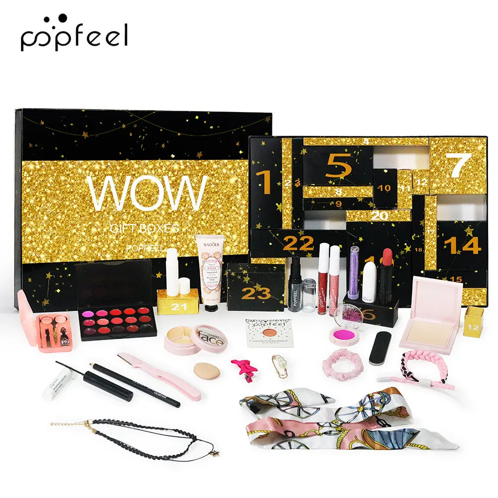 어드벤트 캘린더 24일 뷰티 메이크업 키트 24개/세트 - Beauty Makeup Advent Calendar 리뷰 및 가격