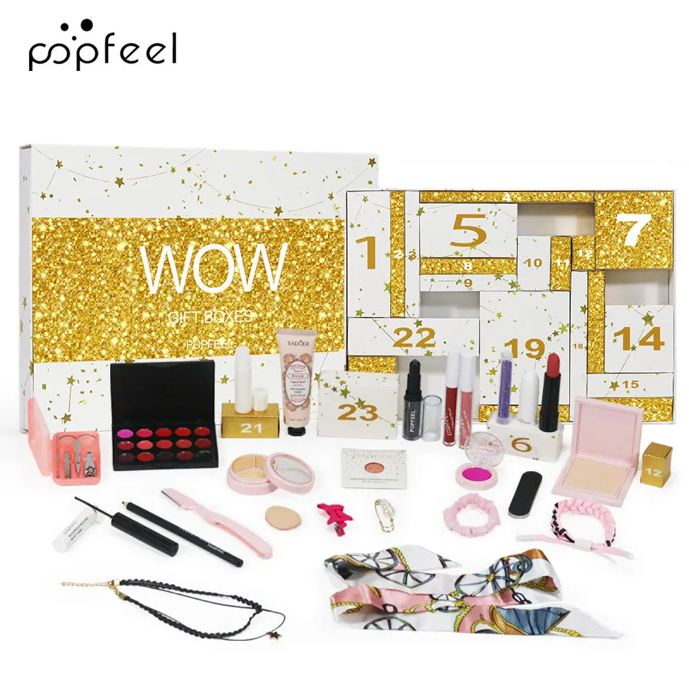 어드벤트 캘린더 24일 뷰티 메이크업 키트 24개/세트 - Beauty Makeup Advent Calendar 리뷰 및 가격