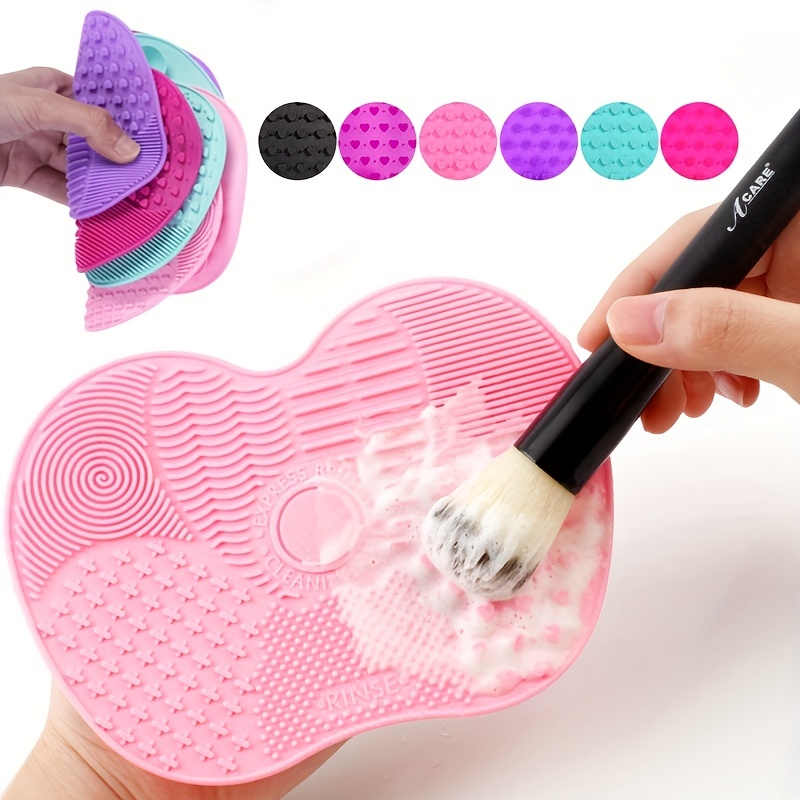 효과적인 화장품 도구 청소를 위한 흡입 컵이 있는 1P - Makeup Brush Set 리뷰 및 가격
