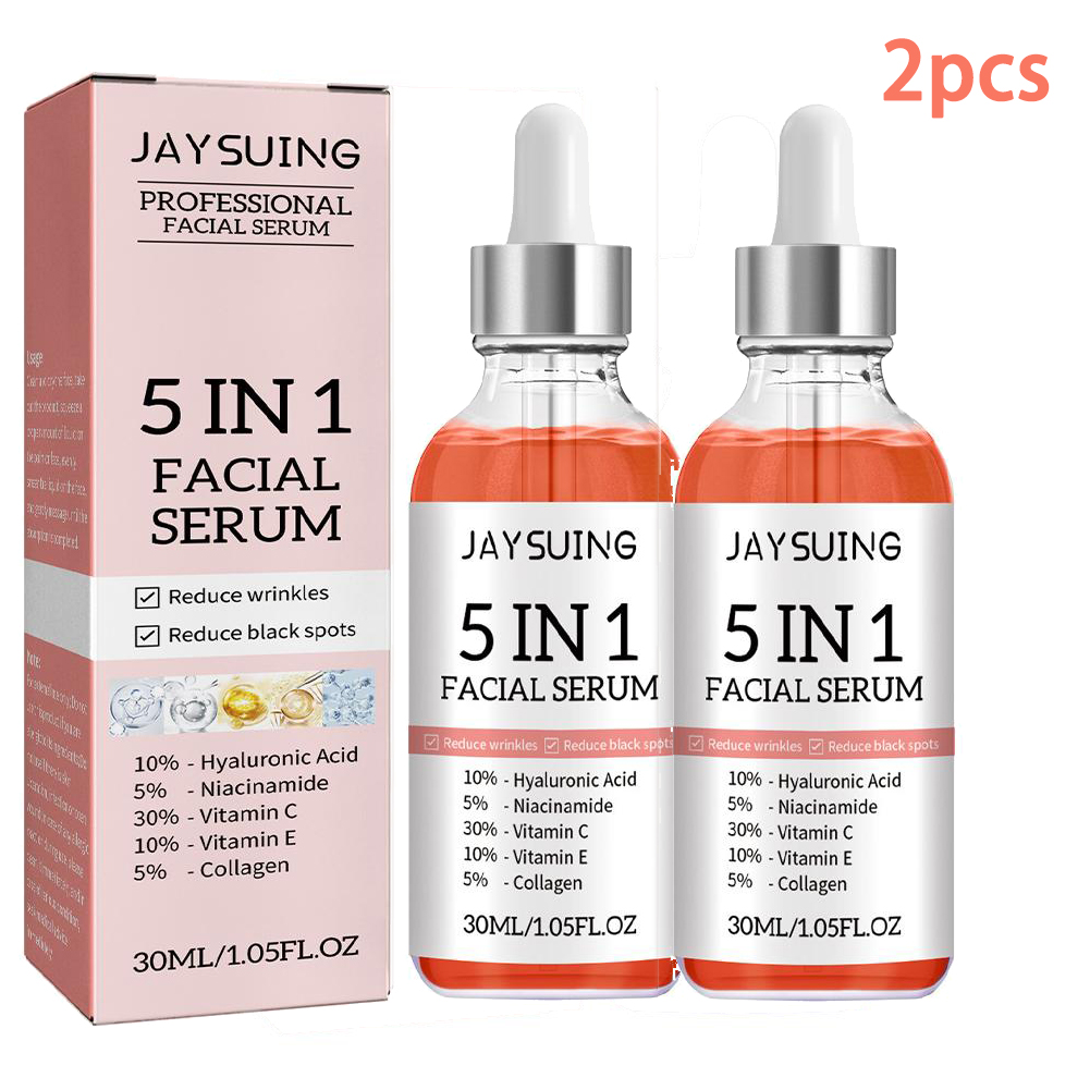 5 in 1 페이스 세럼 비타민 C 보습 미백 주름 개 - Vitamin C Serum Face 리뷰 및 가격