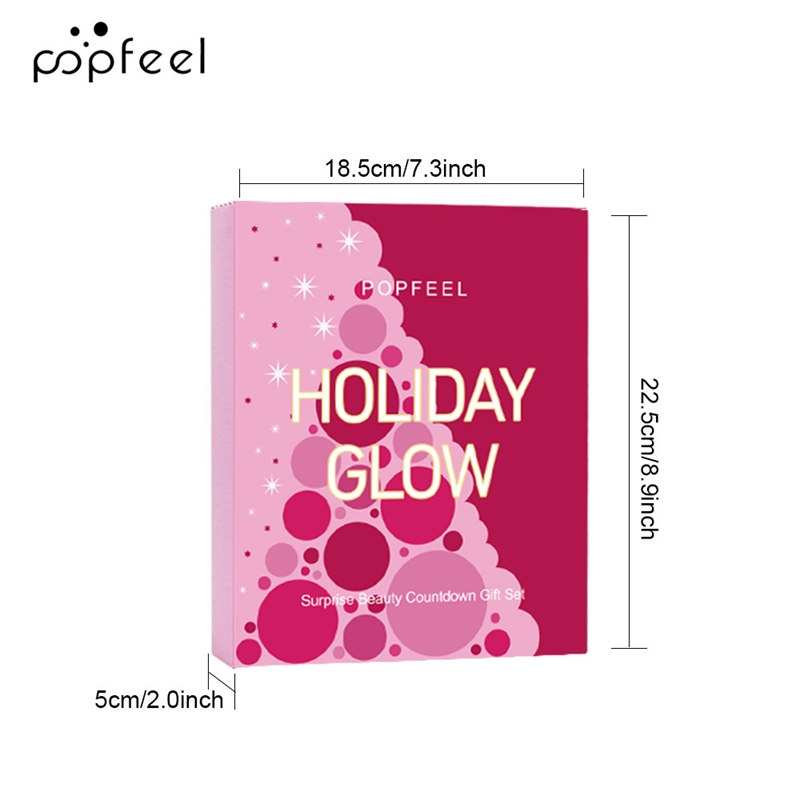 크리스마스 카운트다운 메이크업 세트 립스틱 아이섀도우  - Beauty Makeup Advent Calendar 리뷰 및 가격