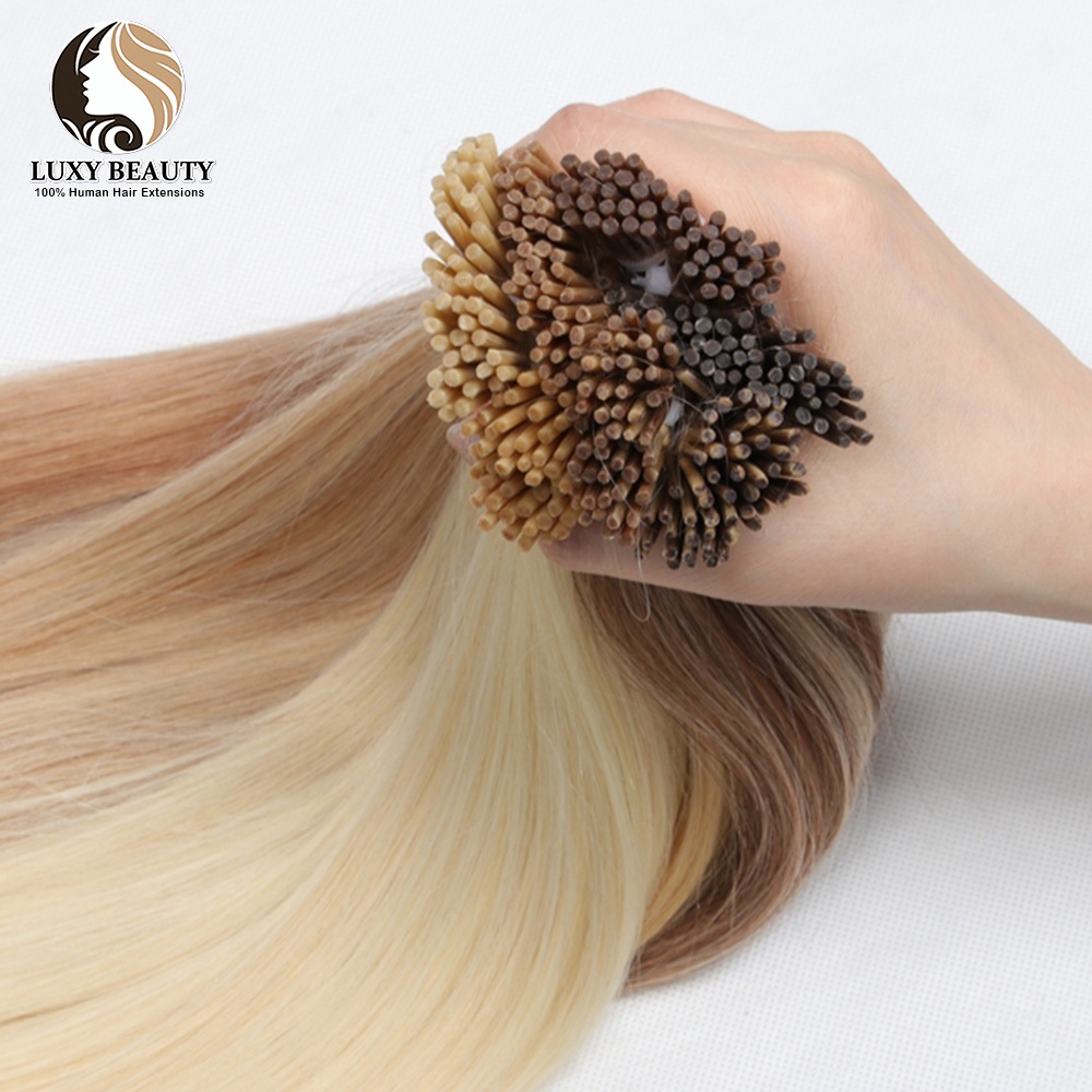 스트레이트 I 팁 인모 익스텐션, 금발, 미리 접착된  - Pure Beauty Hair & Makeup 리뷰 및 가격