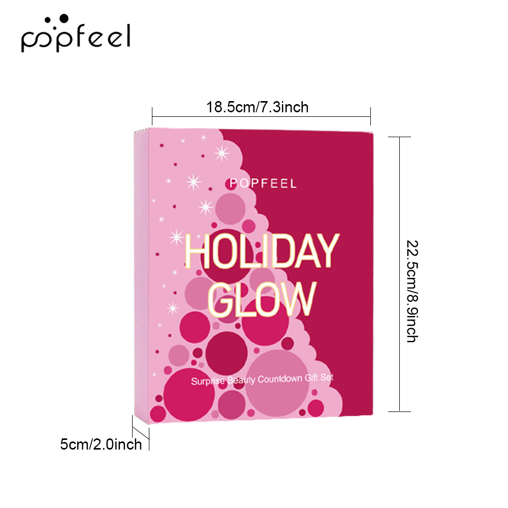 크리스마스 카운트다운 메이크업 세트 립스틱 아이섀도우  - Beauty Makeup Advent Calendar 리뷰 및 가격