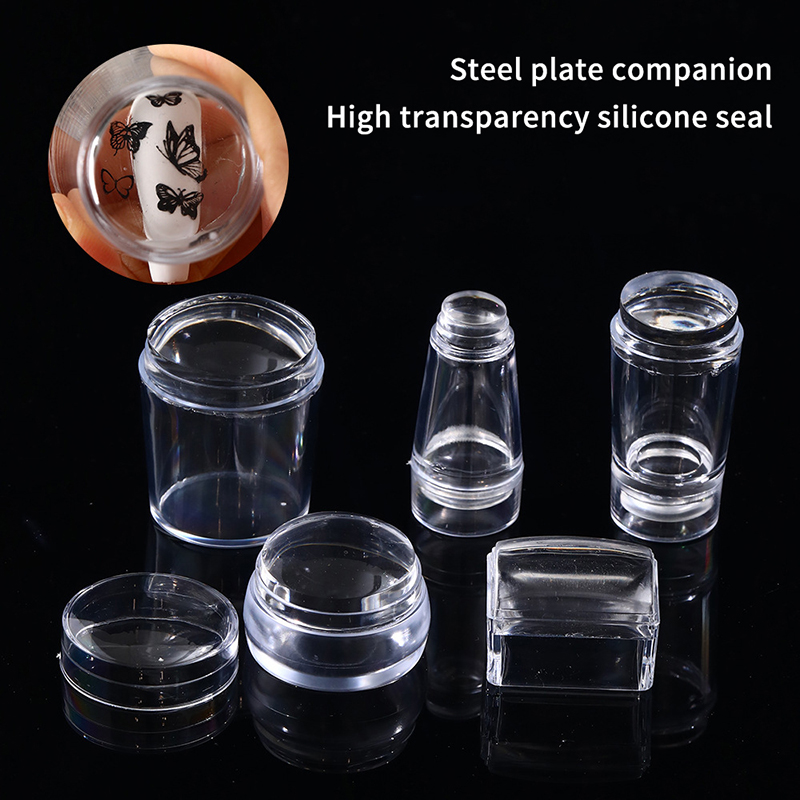 투명 네일아트 스탬핑 키트 프렌치 매니큐어 플레이트 스 - Nail Art Stamping Kit 리뷰 및 가격