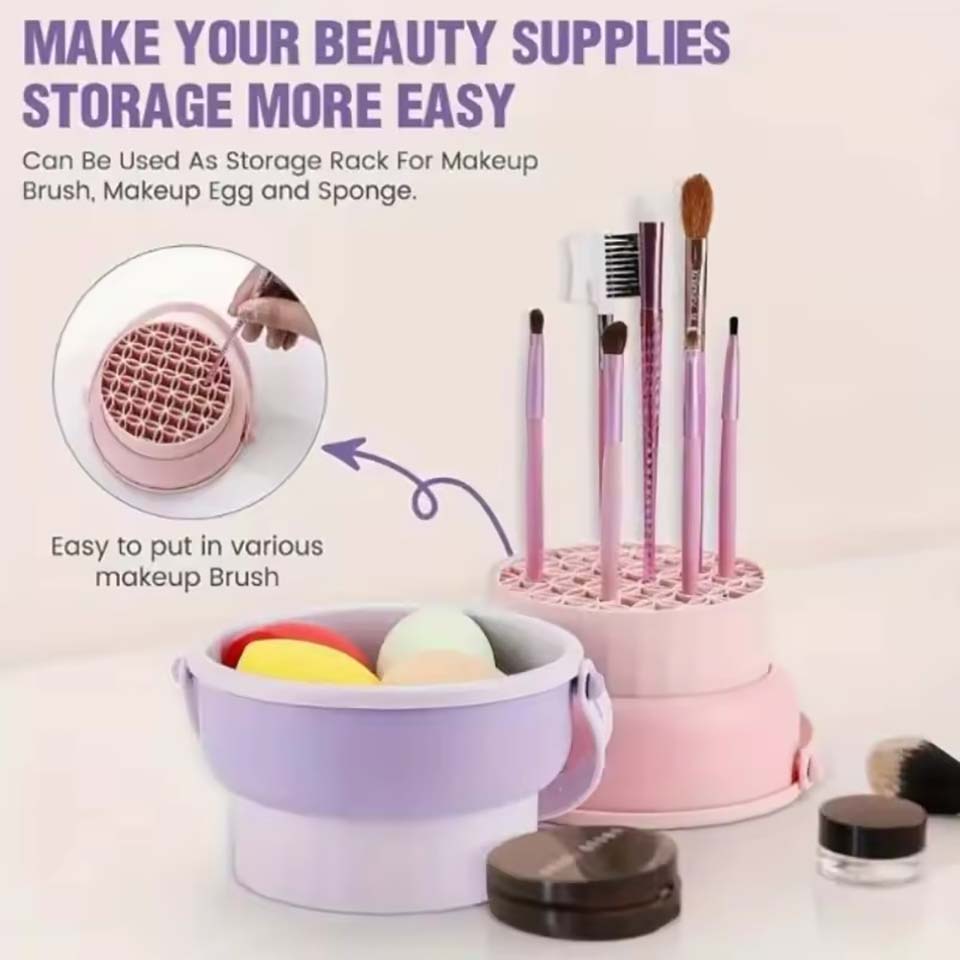 메이크업 브러쉬 세척볼 뷰티 에그 세척 도구 보관 세트 - Beauty Makeup Brushes 리뷰 및 가격