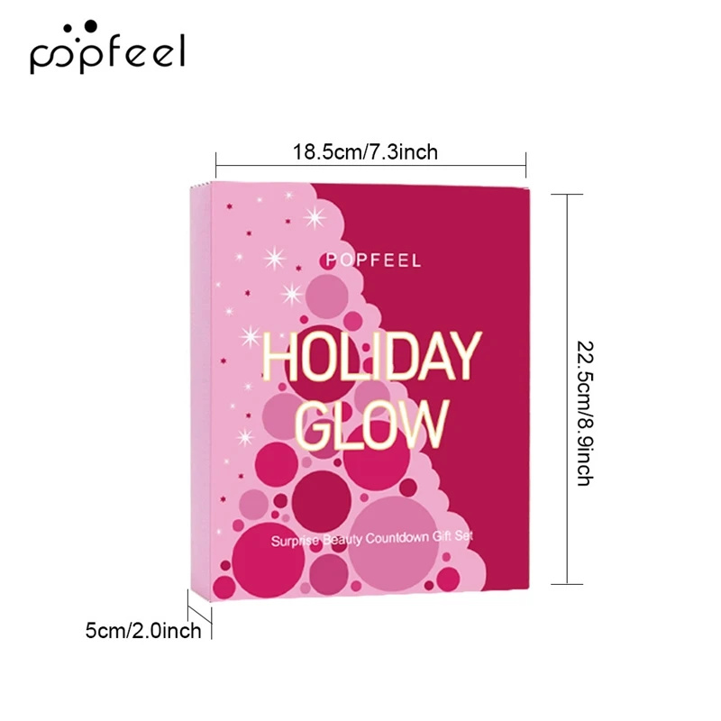 크리스마스 카운트다운 메이크업 세트 립스틱 아이섀도우  - Beauty Makeup Advent Calendar 리뷰 및 가격